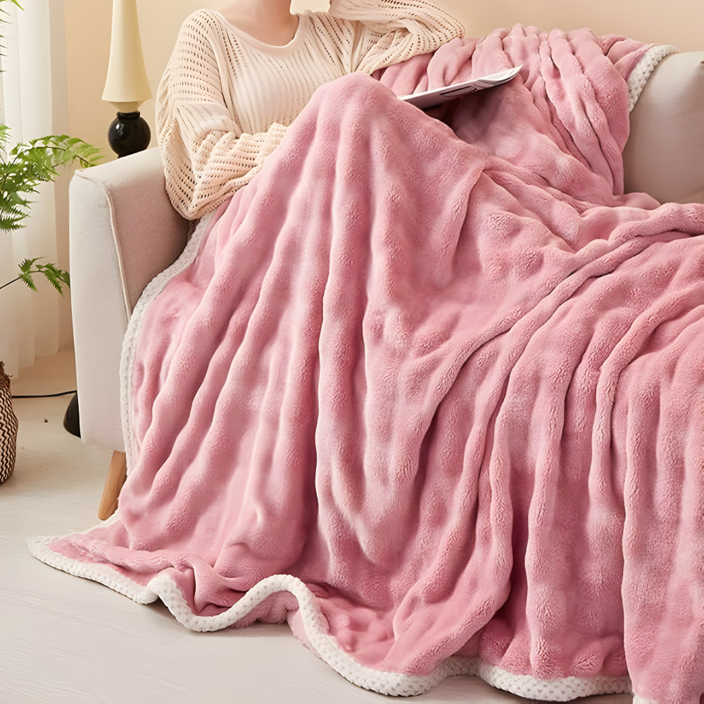 Ultramjuk och mysig fleecefilt – Plyschig komfort för vinternätter