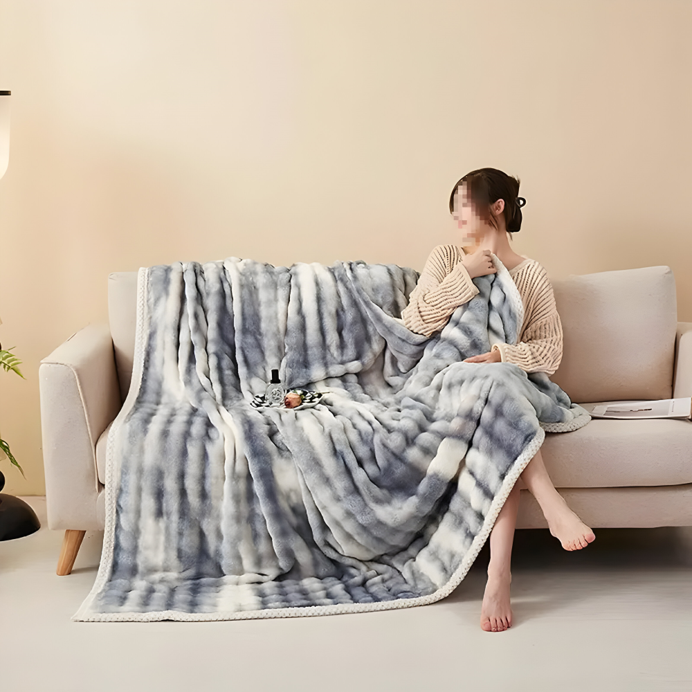 Ultramjuk och mysig fleecefilt – Plyschig komfort för vinternätter