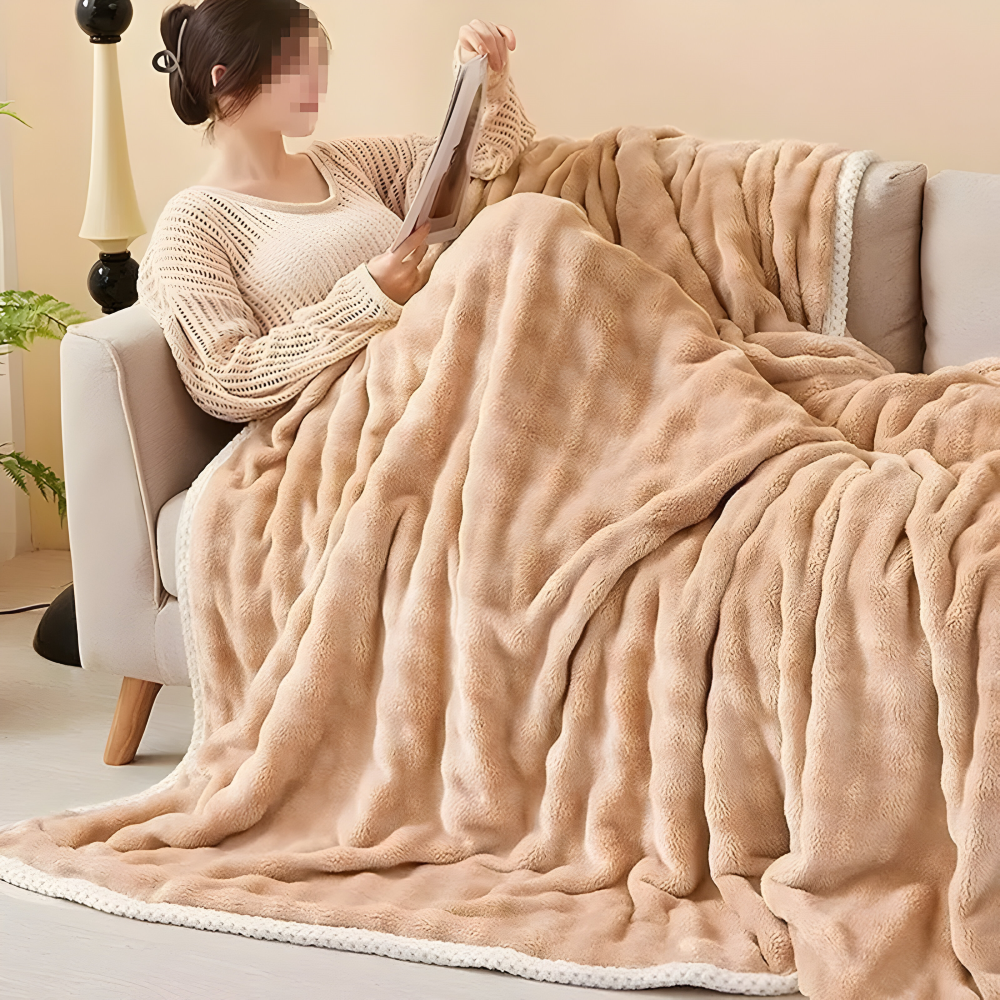 Ultramjuk och mysig fleecefilt – Plyschig komfort för vinternätter