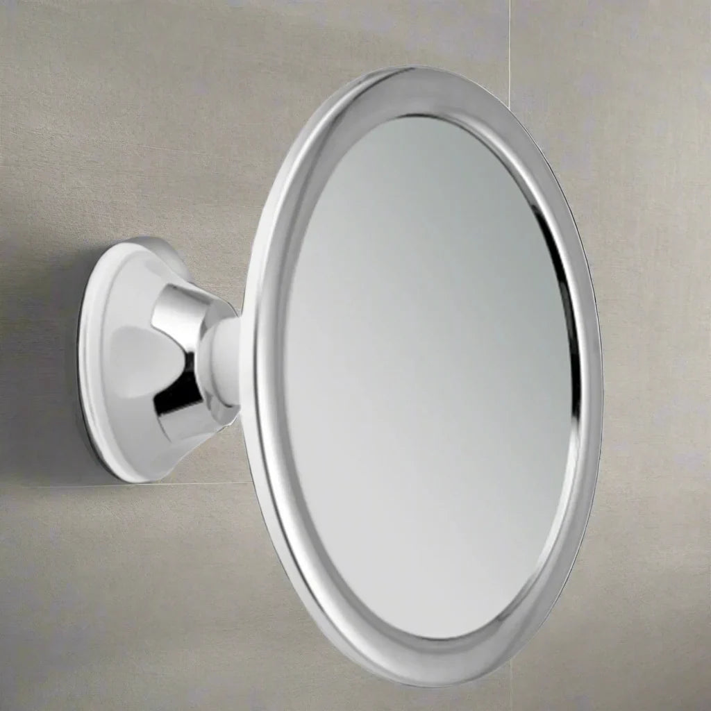 ClearGlow 360° imfri sminkspegel – rund sminkspegel för sugfäste