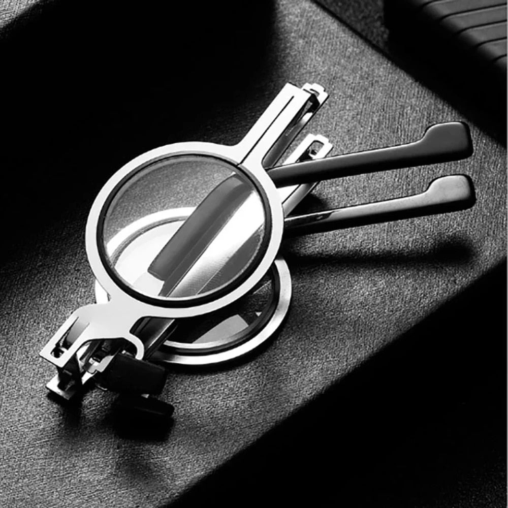 Kompakta hopfällbara läsglasögon – Ultralätta blåljusskydd med bärbart fodral