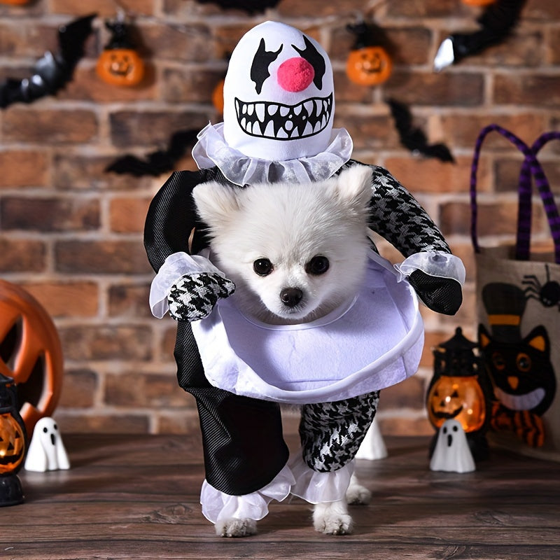 Rolig Halloween-kostym för hundar – Söt och läskig promenaddräkt för små hundar