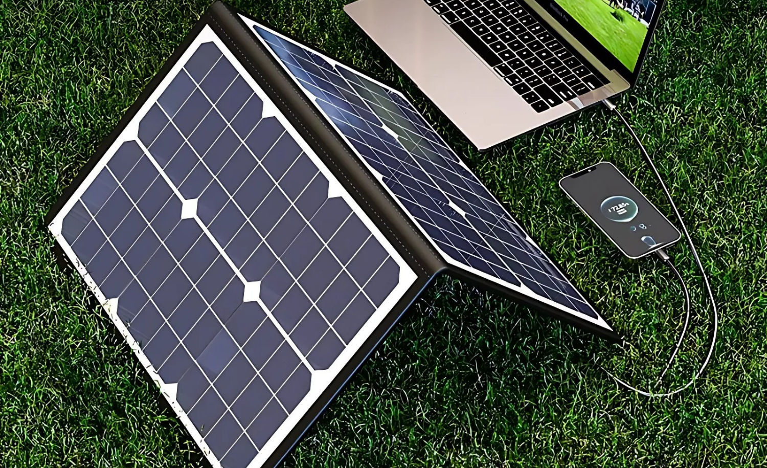 Ultrakraftigt 1000W hopfällbart solpanelsystem – Smart MPPT-snabbladdning, USB-C-klar för off-grid-liv