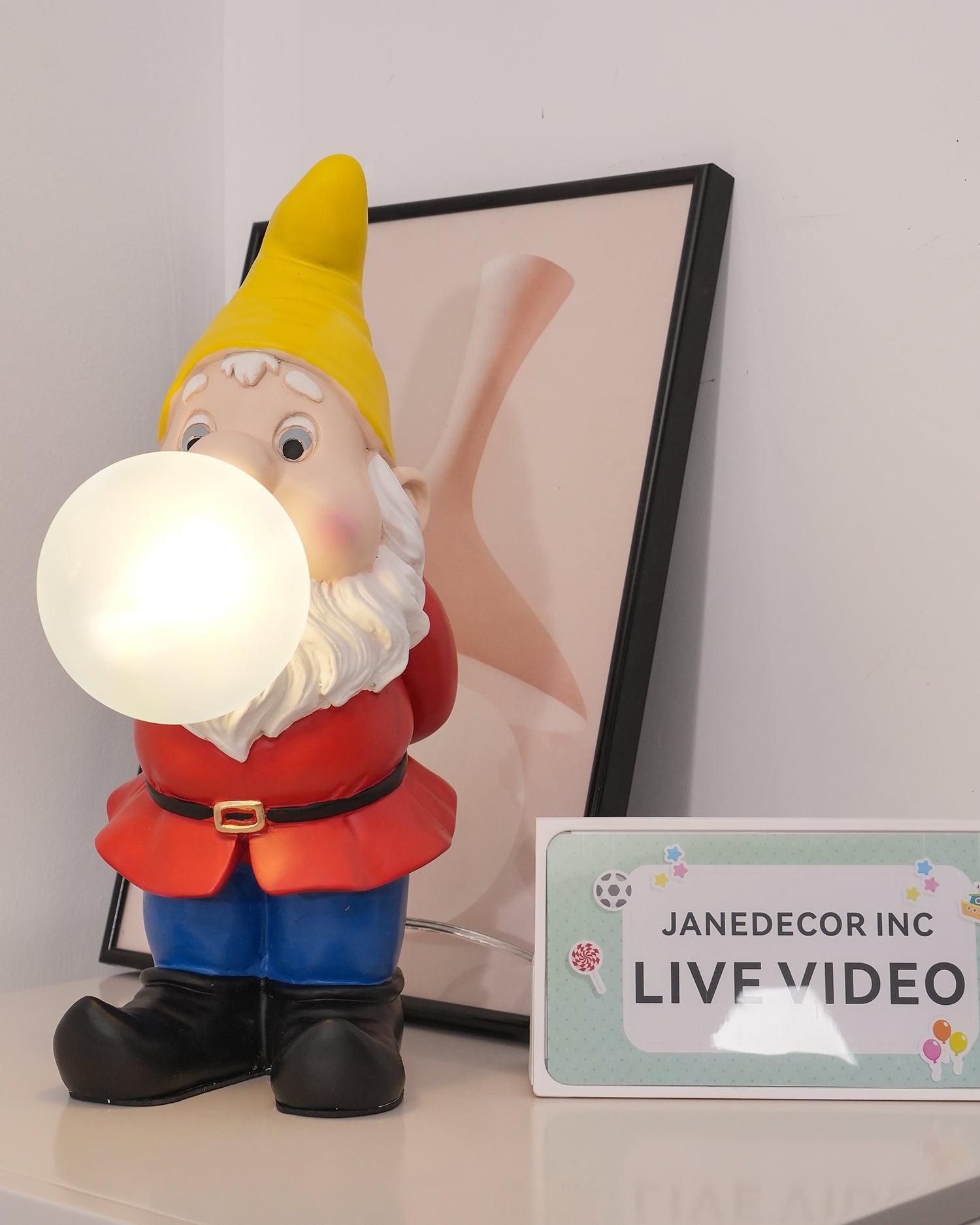 Lekfull LED-bordslampa – Ljus och livfull skrivbordsaccentlampa