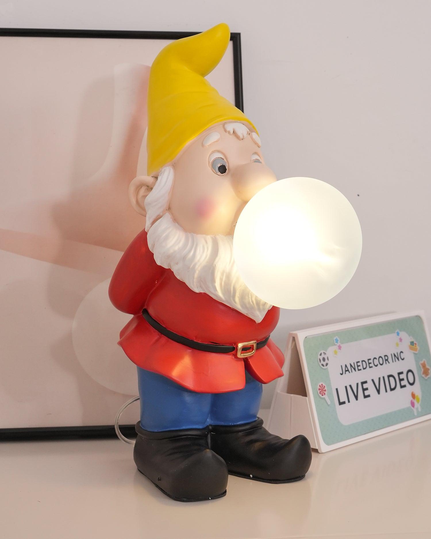 Lekfull LED-bordslampa – Ljus och livfull skrivbordsaccentlampa