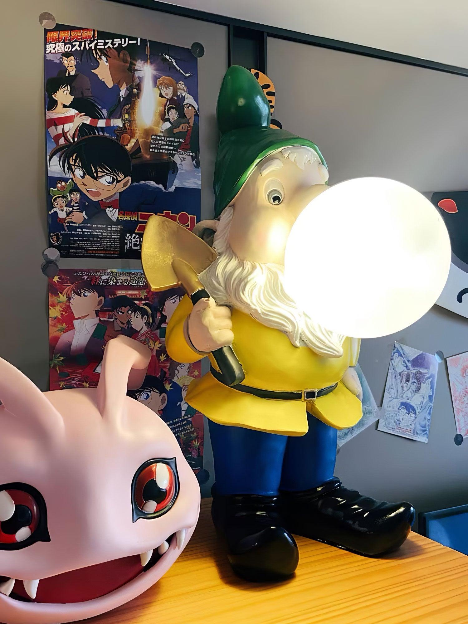 Lekfull LED-bordslampa – Ljus och livfull skrivbordsaccentlampa