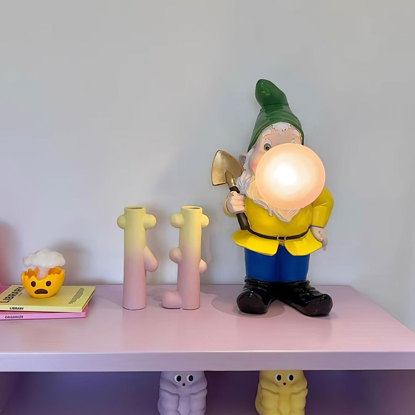 Lekfull LED-bordslampa – Ljus och livfull skrivbordsaccentlampa