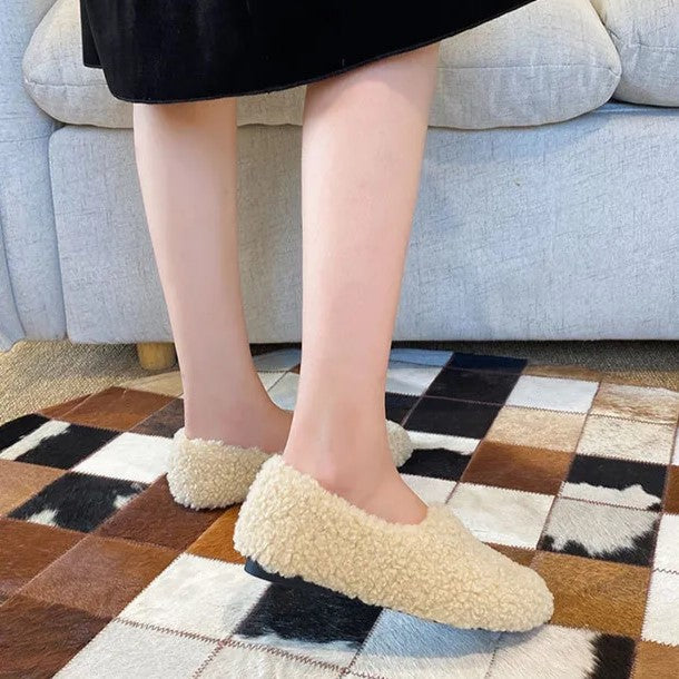 Snygga vinterskor – Bekväma ballerinaskor