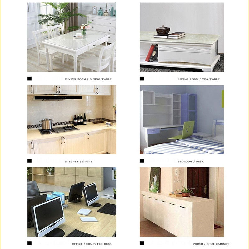 Halkfri transparent skrivbordsmatta – reptålig och spilltålig yta