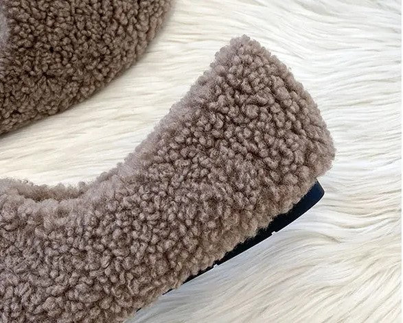 Snygga vinterskor – Bekväma ballerinaskor