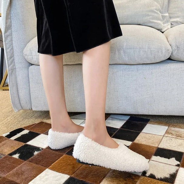 Snygga vinterskor – Bekväma ballerinaskor