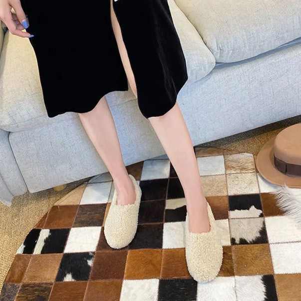 Snygga vinterskor – Bekväma ballerinaskor