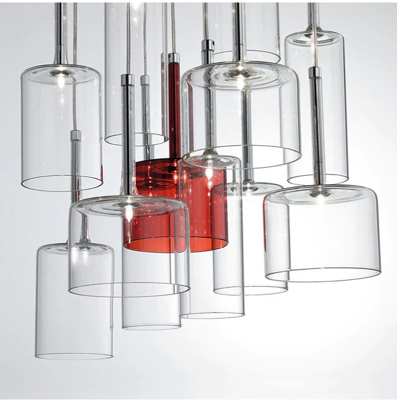 Glas Matbord Pendellampor Belysning