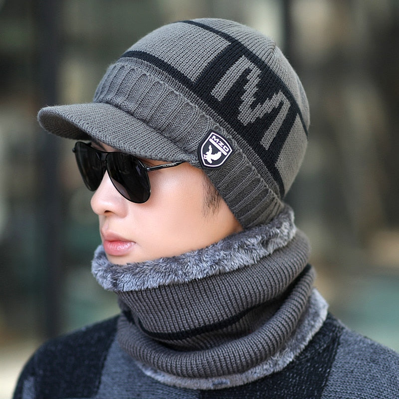 Stickad mössa i balaklava – mjuk, vindtät och fullt skydd mot kallt väder
