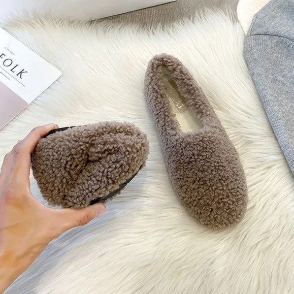 Snygga vinterskor – Bekväma ballerinaskor