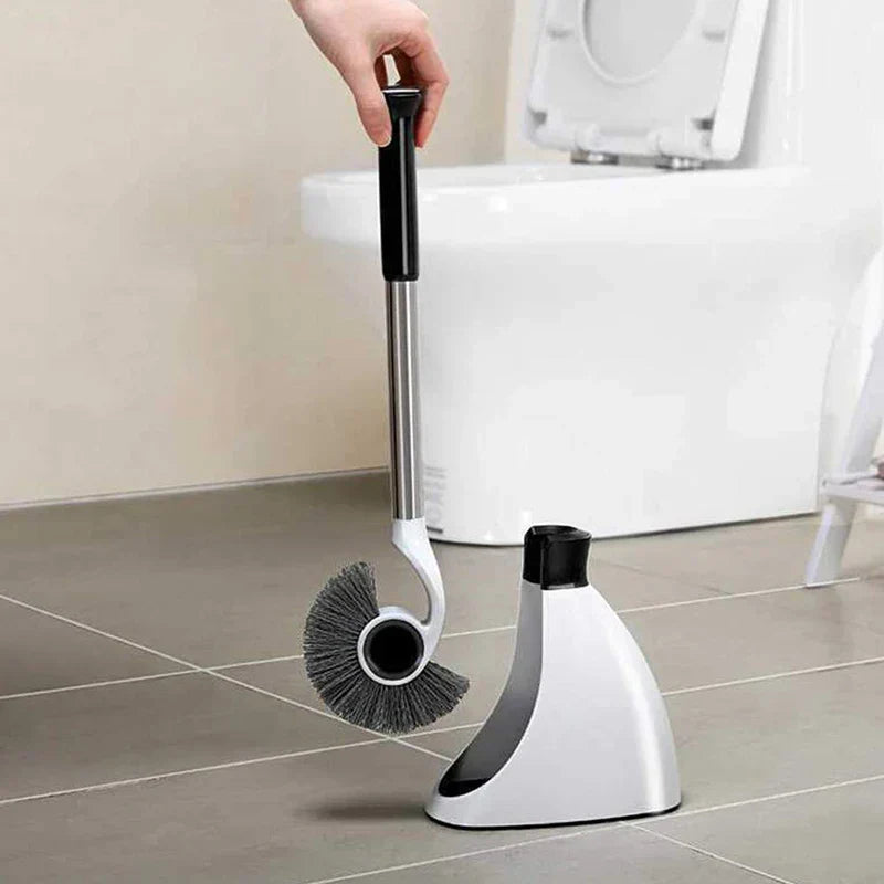 Magnetisk toalettborsteset – Elegant hygieniskt rengöringsverktyg med väggmonterad hållare