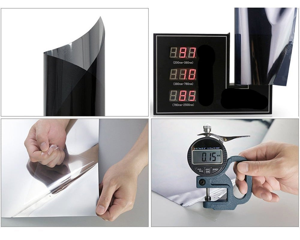 Reflekterande fönsterskyddsfilm – Sol- och UV-skydd för hemmet