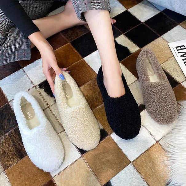 Snygga vinterskor – Bekväma ballerinaskor