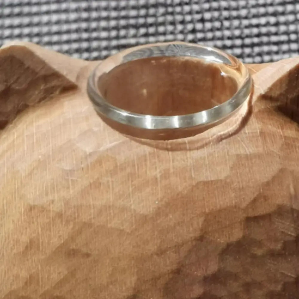 Miljövänlig träkattvas - Handgjord dekorativ blomhållare