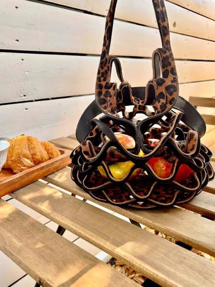 Konvertibel läderväska – Handgjord, hopfällbar och lättviktig bärväska