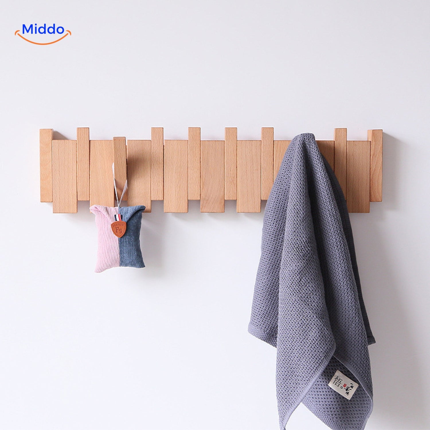 Handgjord Piano Coatrack | Lyxig träcoatrack i pianoform