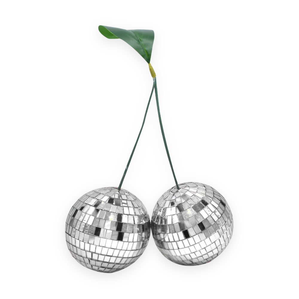 Handgjord körsbärsdiscokula – Iögonfallande fest- och scendekor