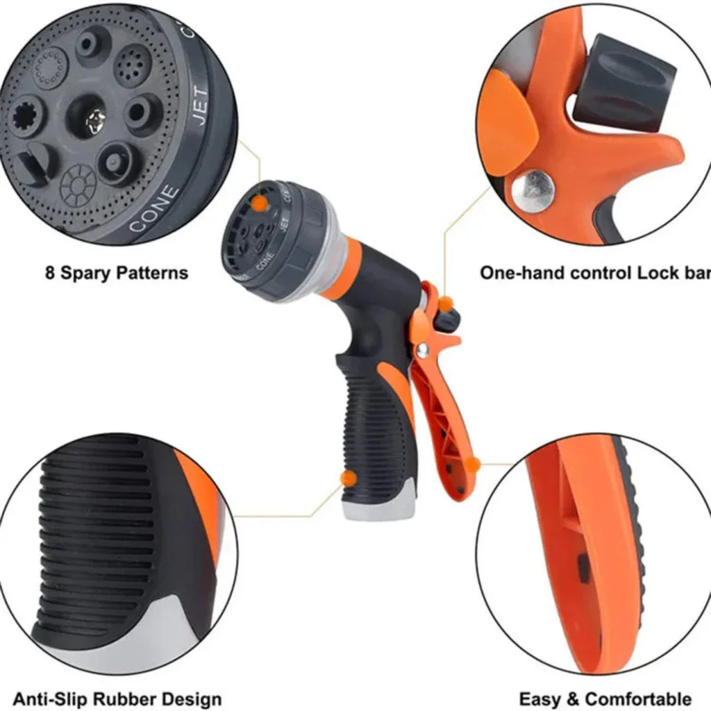 Högtrycksslang för expanderbar trädgård – Robust, flexibel bevattningslösning för växter