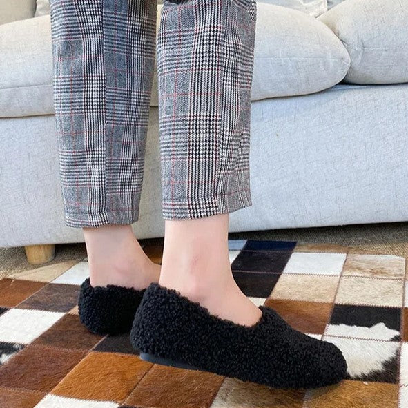 Snygga vinterskor – Bekväma ballerinaskor