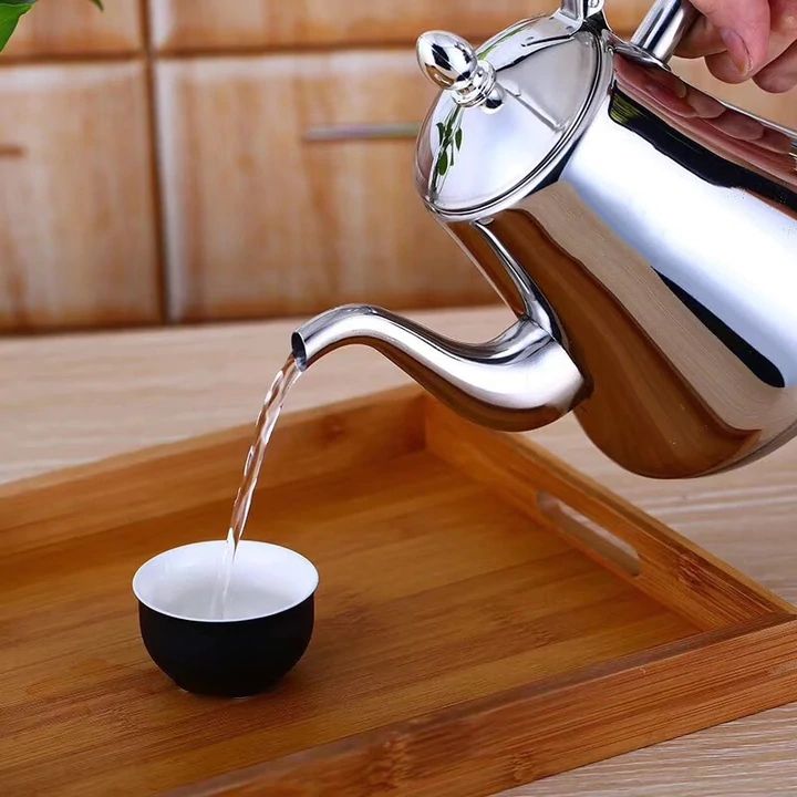Bästa induktionskokare med filter - hållbar tekokare i rostfritt stål