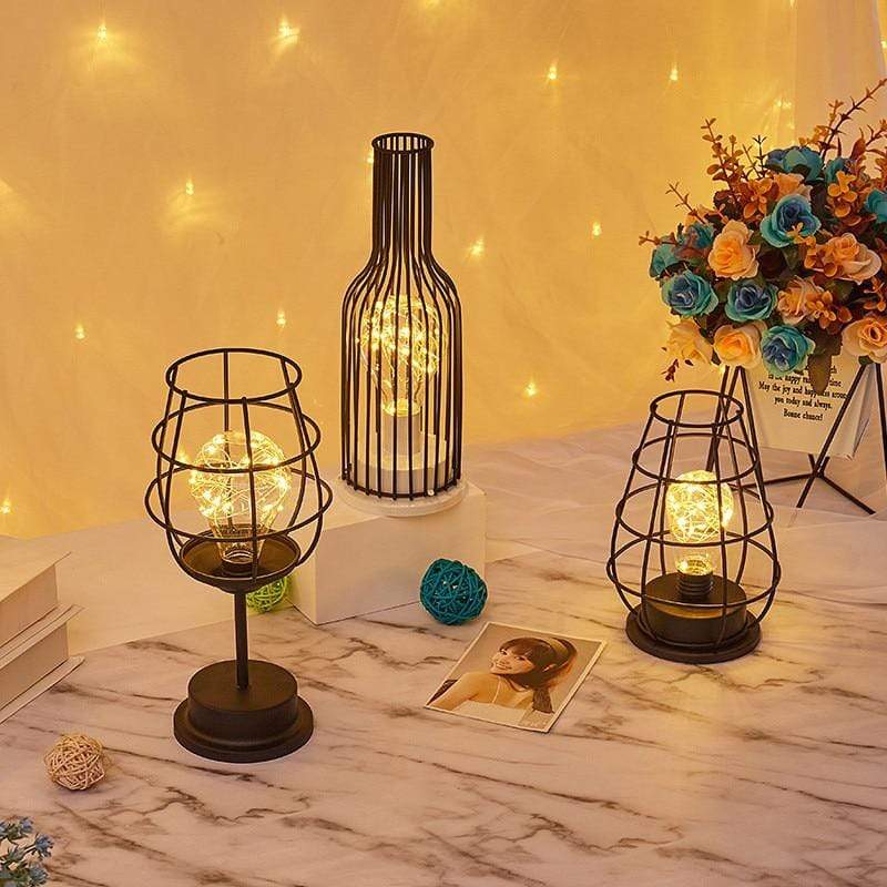 Modern Decanter LED-lampa – Elegant stämningsbelysning för hem och vardagsrum