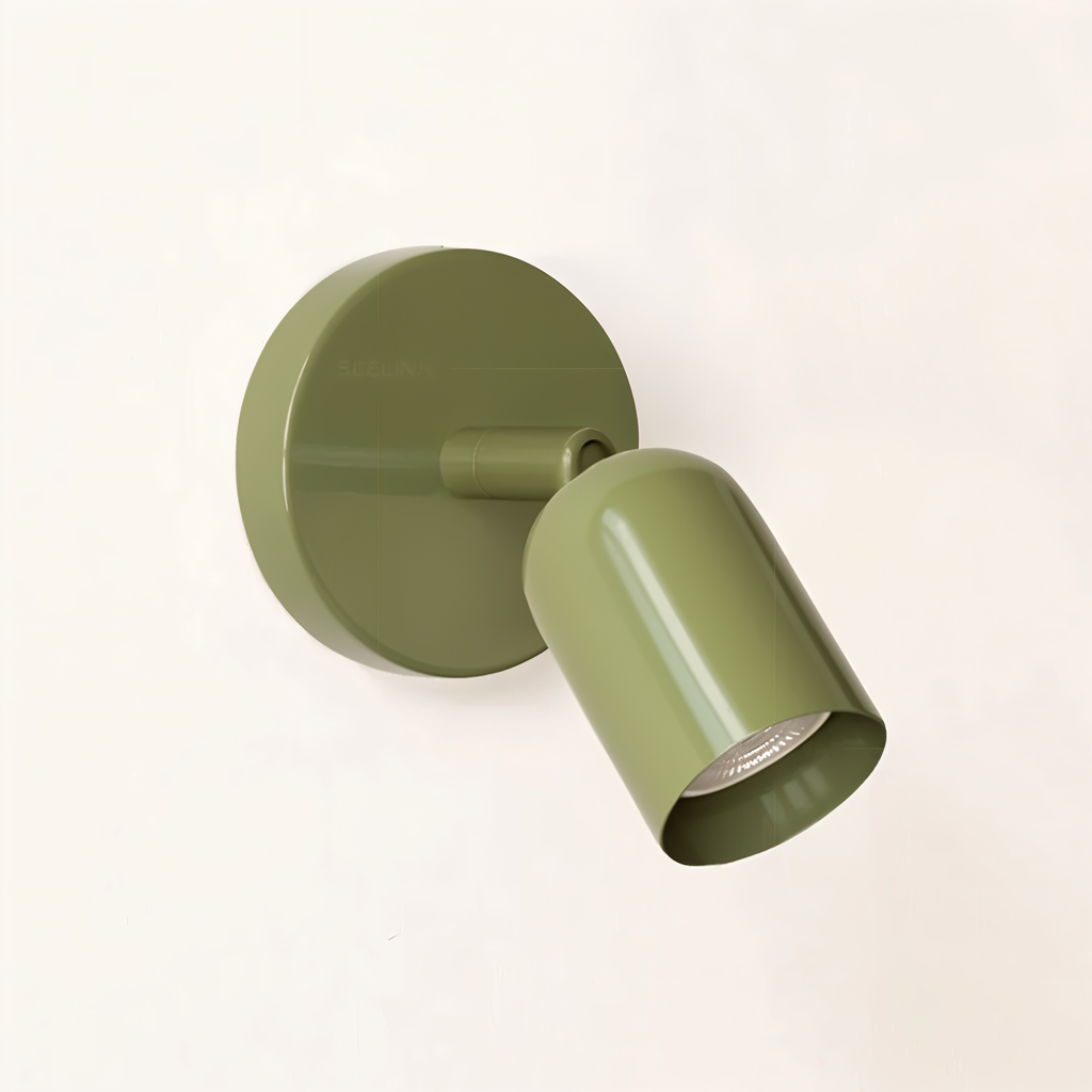 Color Pop halvcylindrisk vägglampa – Snygg LED-inomhusbelysning