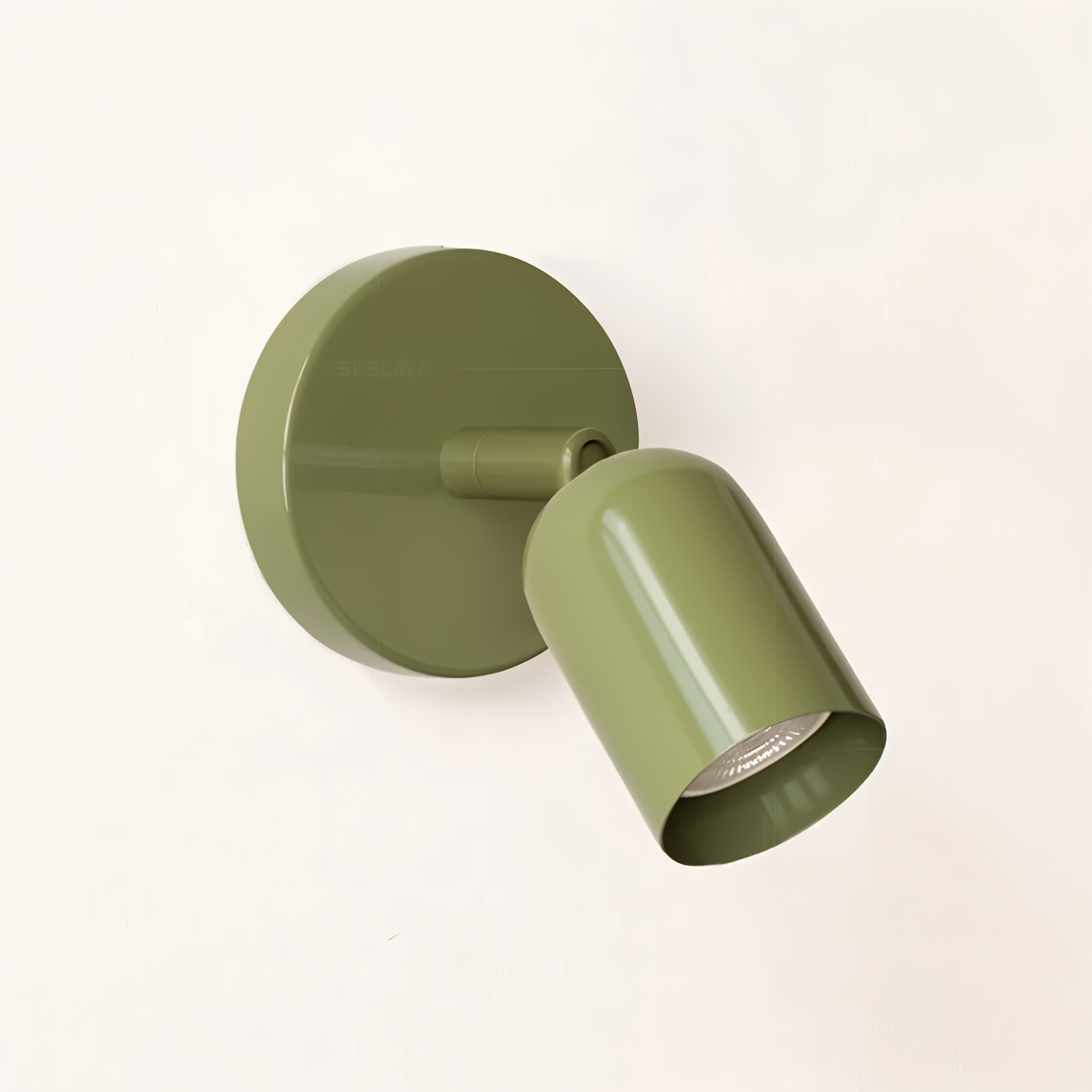 Color Pop halvcylindrisk vägglampa – Snygg LED-inomhusbelysning