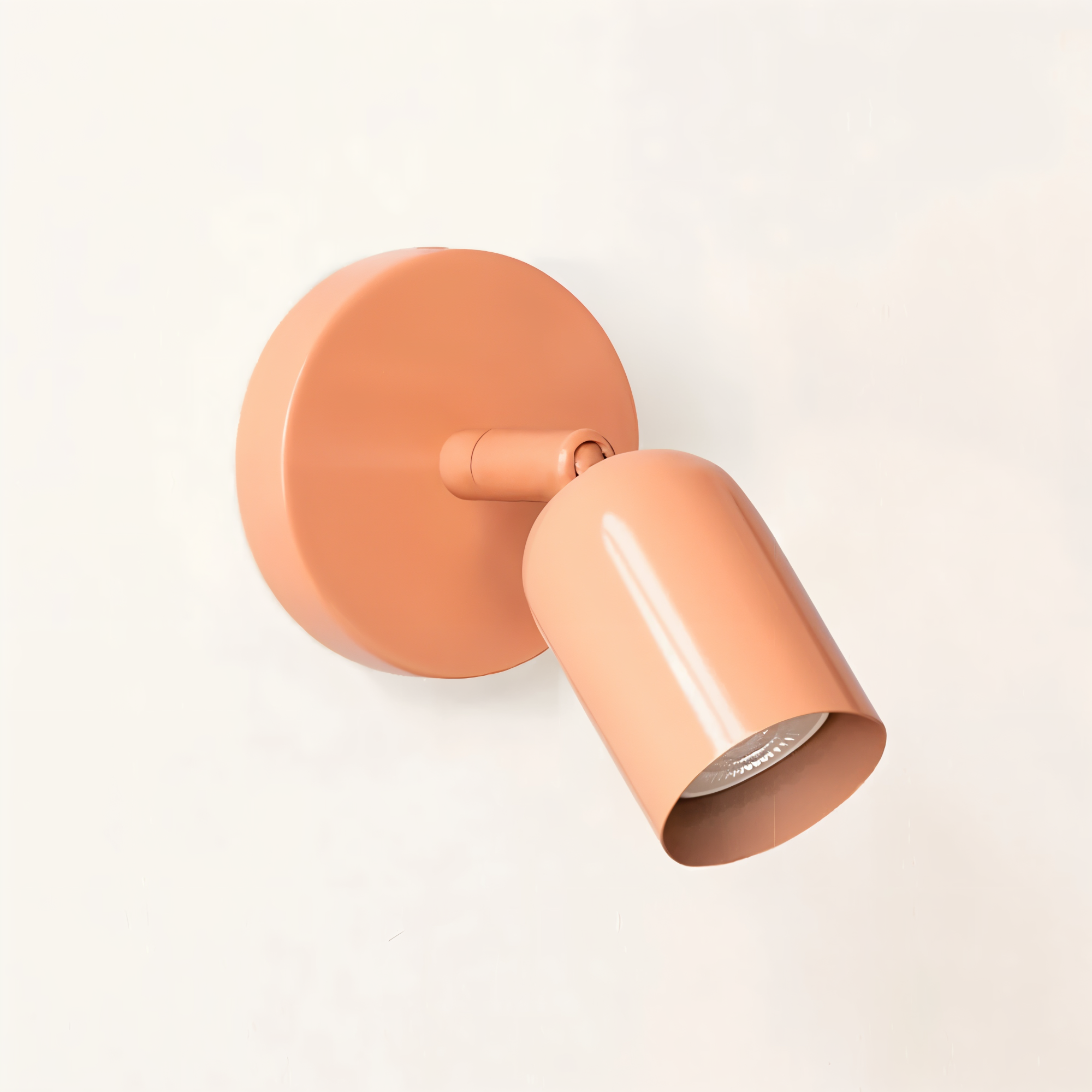 Color Pop halvcylindrisk vägglampa – Snygg LED-inomhusbelysning