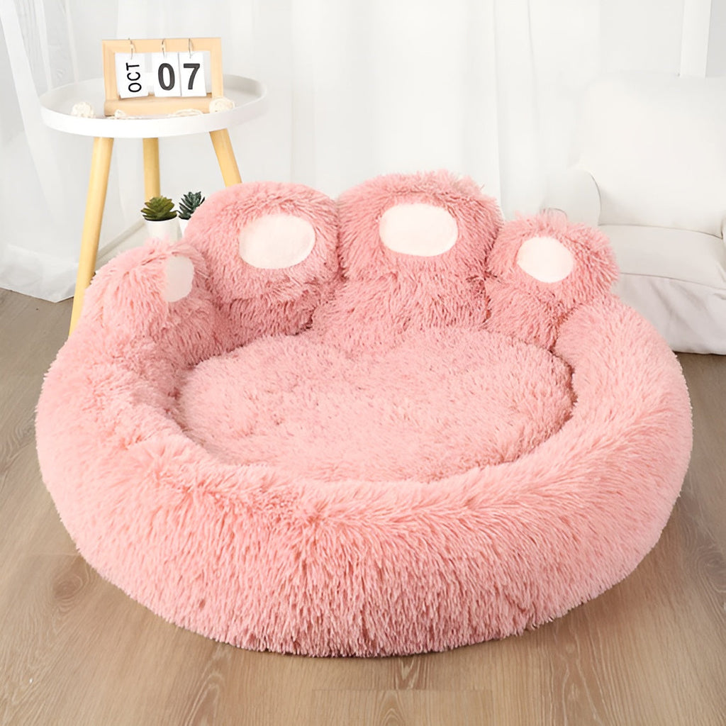Luxe Plüsch Haustier Bett für Katzen & Hunde - Ein Snooze Haven für Ihren pelzigen Freund!