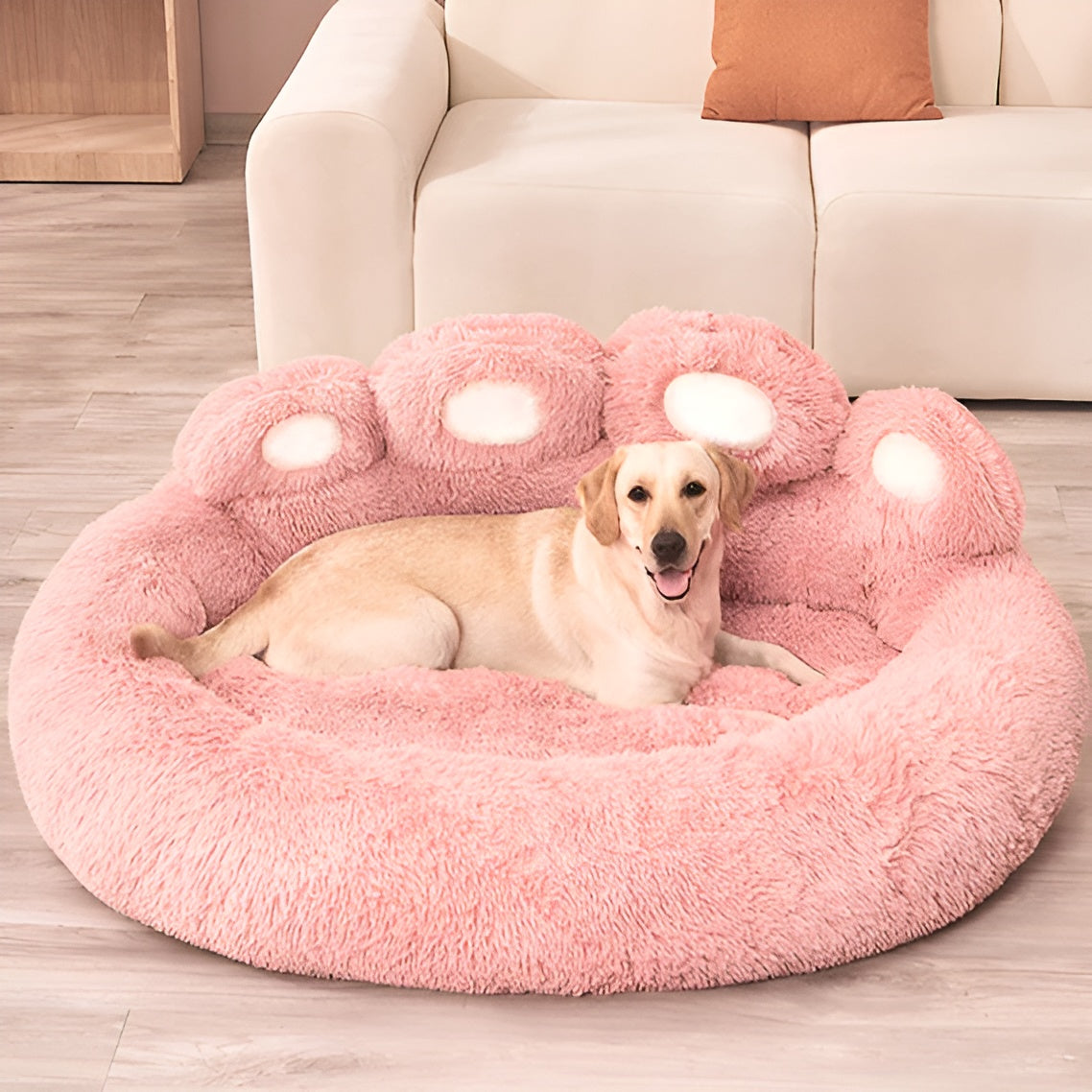 Luxe Plüsch Haustier Bett für Katzen & Hunde - Ein Snooze Haven für Ihren pelzigen Freund!