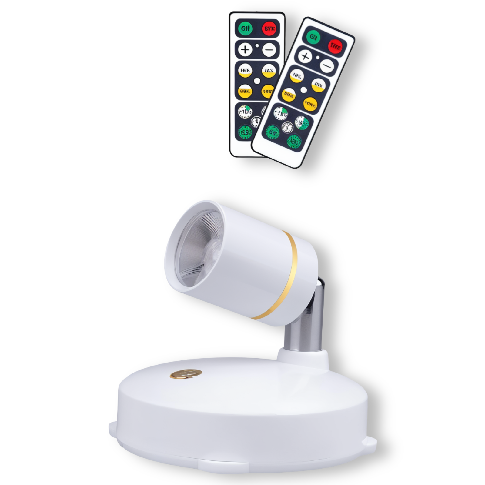 Justerbara trådlösa LED-spotlights – Smart dimbar accentbelysning för hem och konst