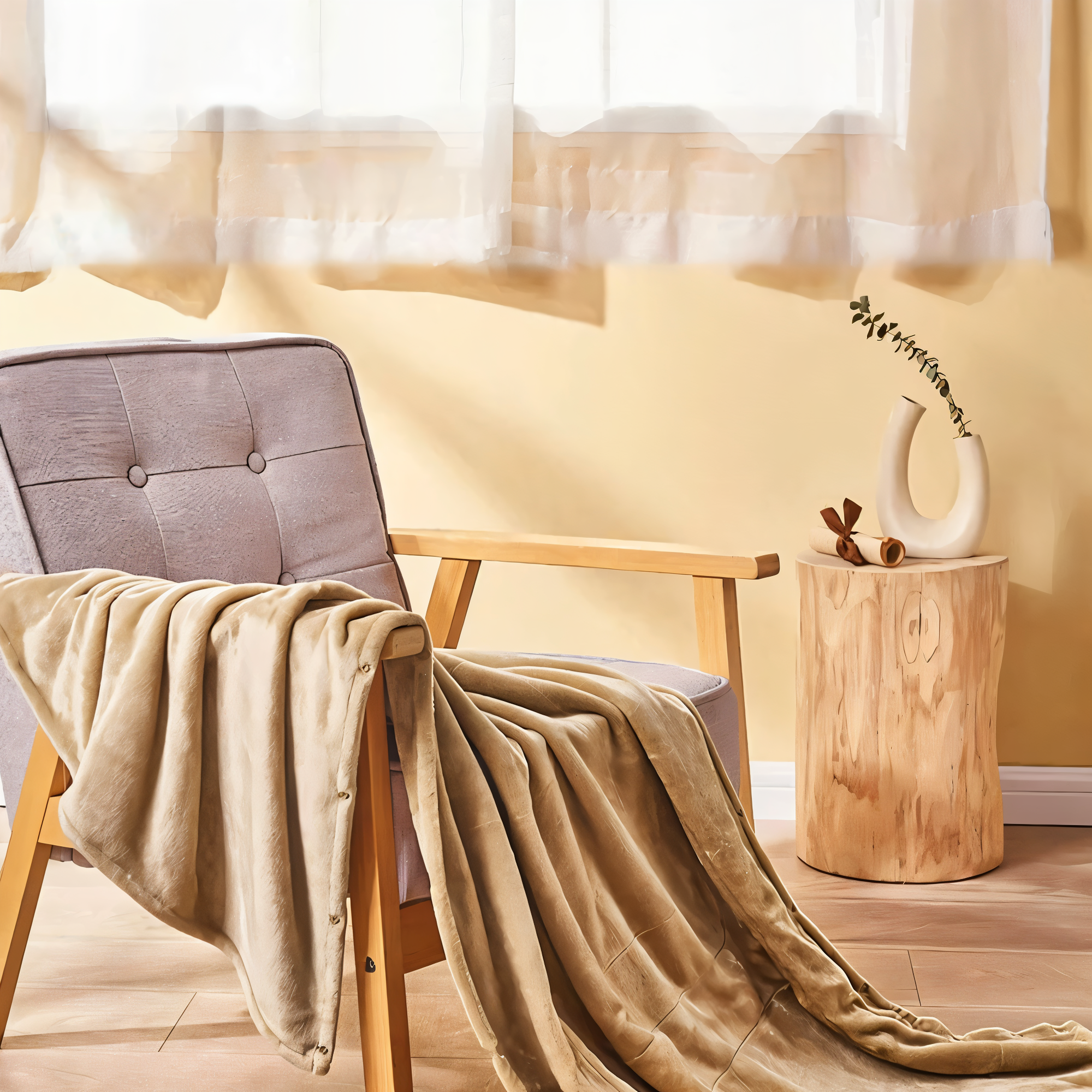 USB-värmefilt i fleece – Uppladdningsbar ultramjuk elektrisk filt