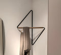 Modern geometrisk metallklädhängare – snygg och mångsidig förvaringslösning