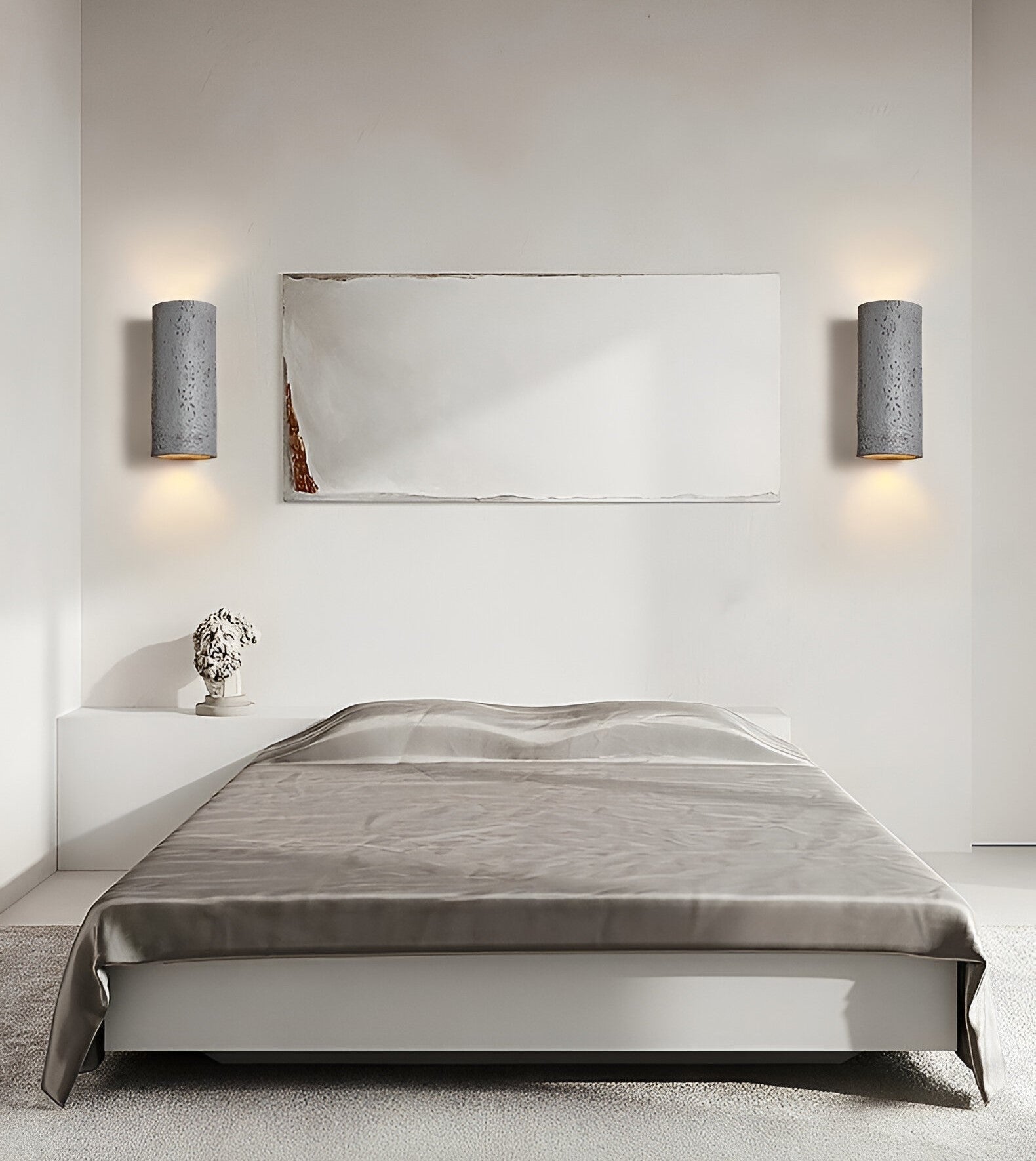 LED-cylindervägglampa – Upp- och nerfällbar stenarmatur för inomhus- och utomhusutrymmen