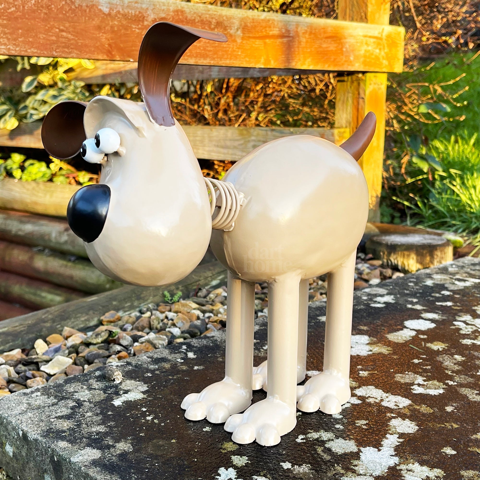 Wallace & Gromit Metal Garden Trio – Nyckfulla utomhusstatyer