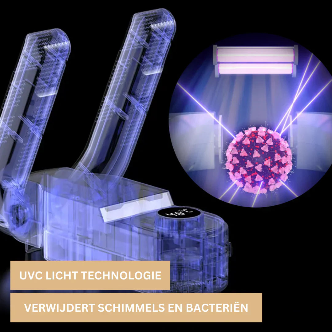 Snabbtorkande bärbar skotorkare - Håll skorna varma och fräscha
