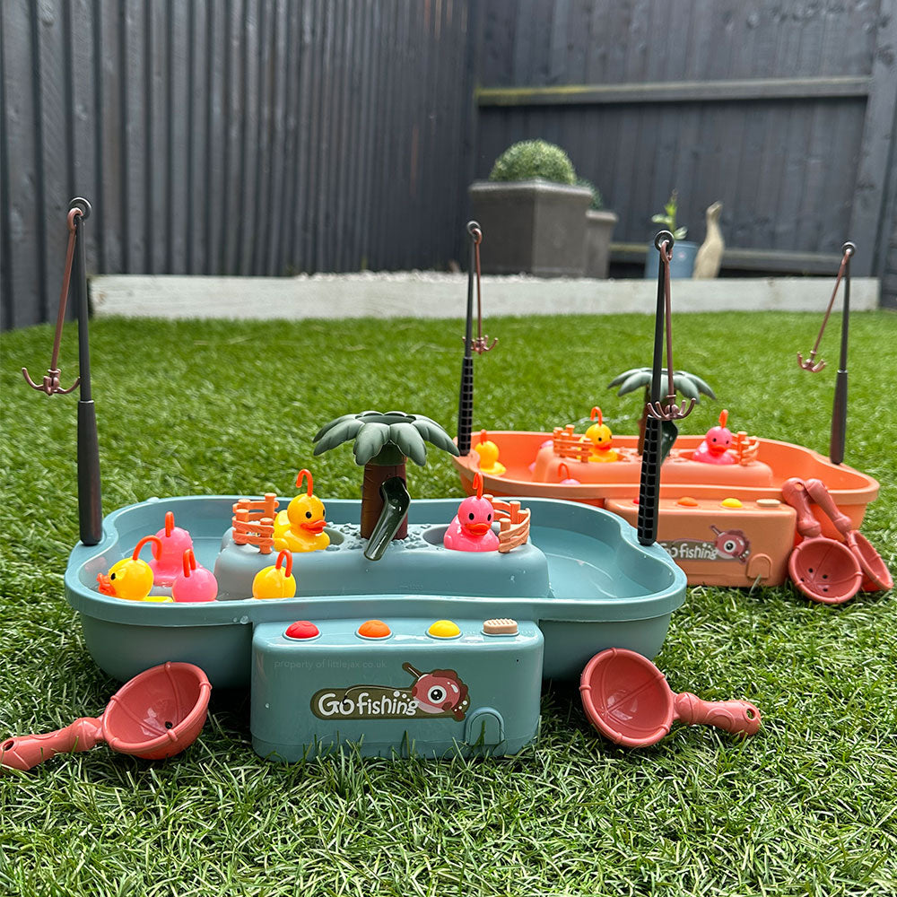 Interaktivt fiskespel för barn – Rolig vattenleksak som fångar ankor för att öka kreativiteten och motoriken