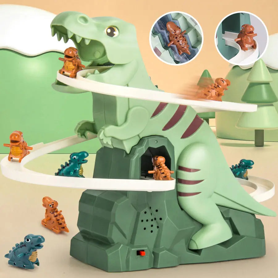 Dino Dash Racetrack – Engagerande och säkert äventyrsspel för barn