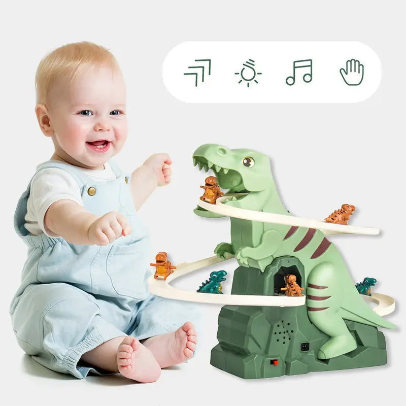 Dino Dash Racetrack – Engagerande och säkert äventyrsspel för barn