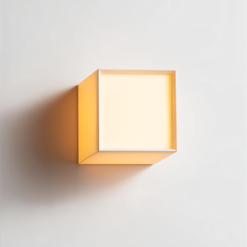 Nordisk japansk tygvägglampa – Modern minimalistisk LED-belysning