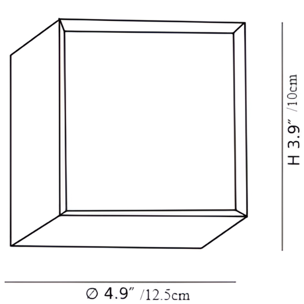 Nordisk japansk tygvägglampa – Modern minimalistisk LED-belysning