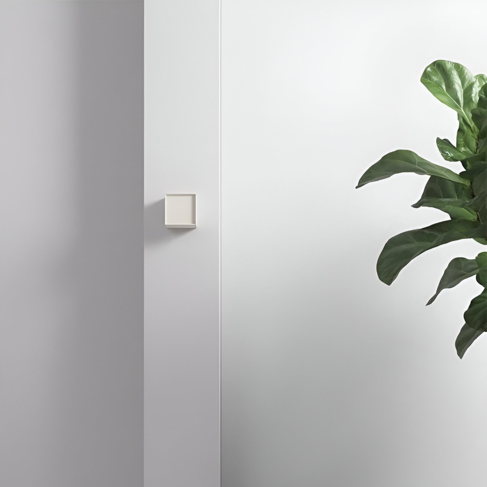 Nordisk japansk tygvägglampa – Modern minimalistisk LED-belysning