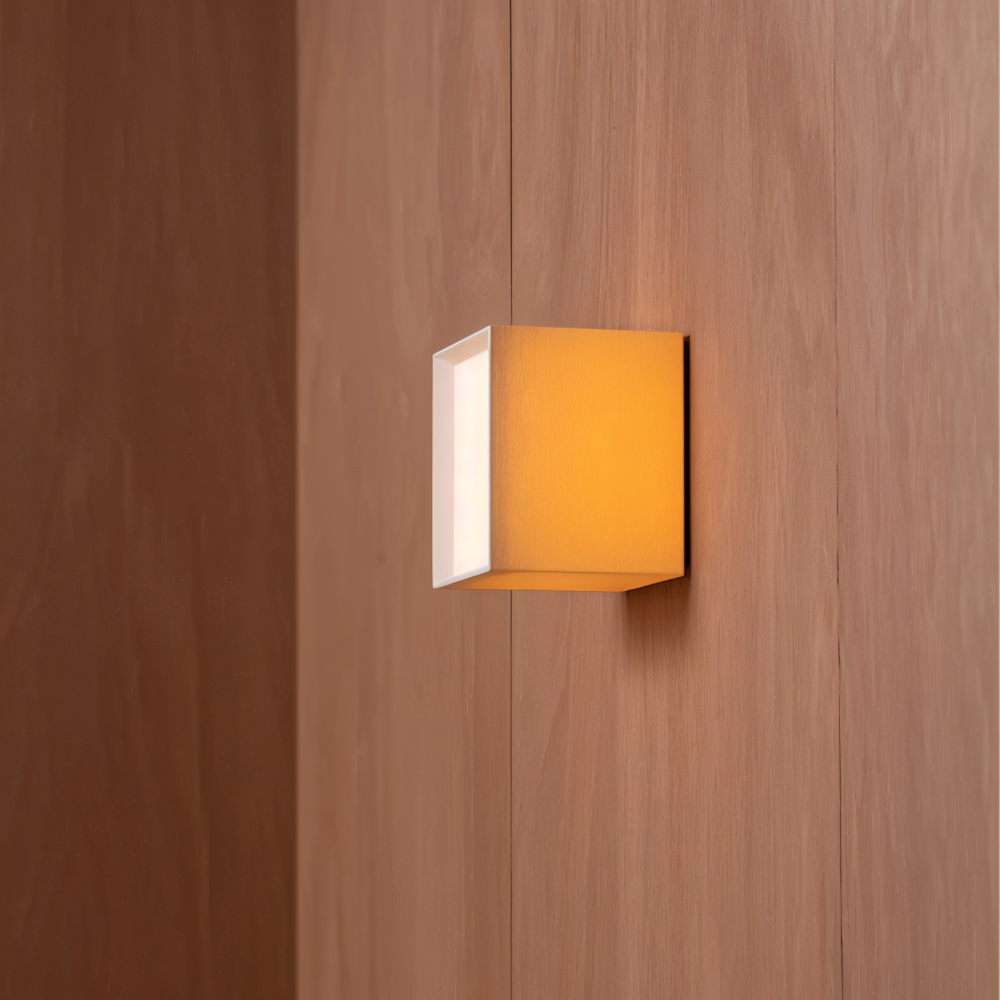 Nordisk japansk tygvägglampa – Modern minimalistisk LED-belysning