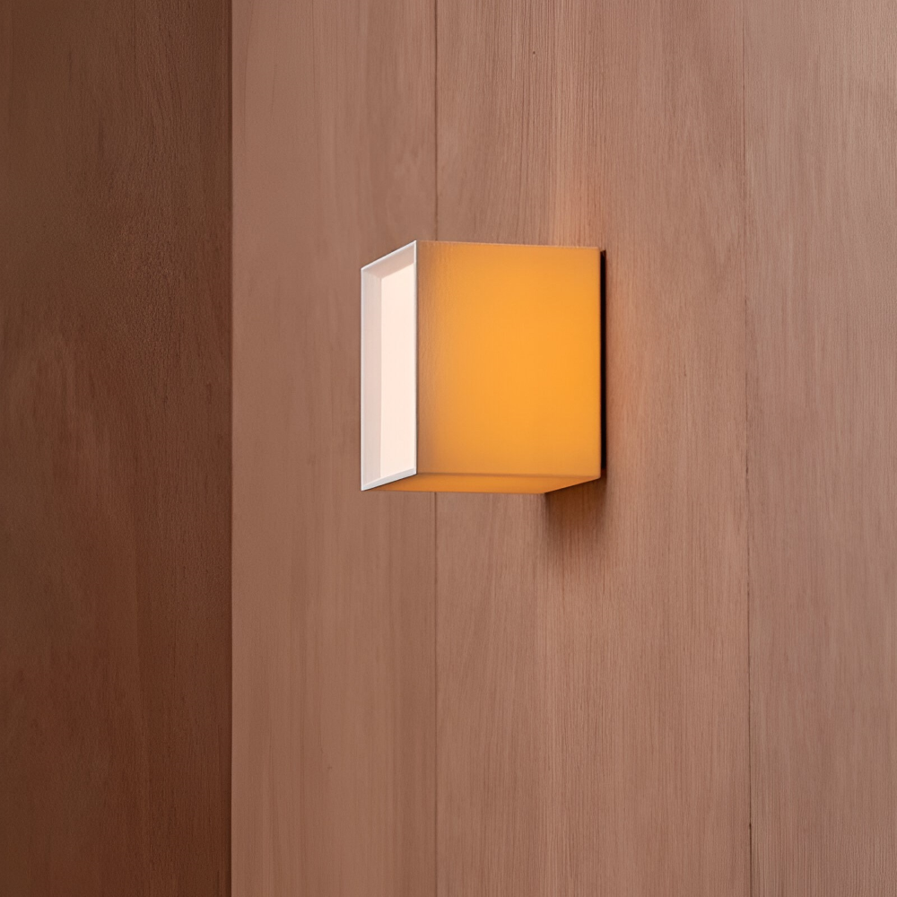 Nordisk japansk tygvägglampa – Modern minimalistisk LED-belysning