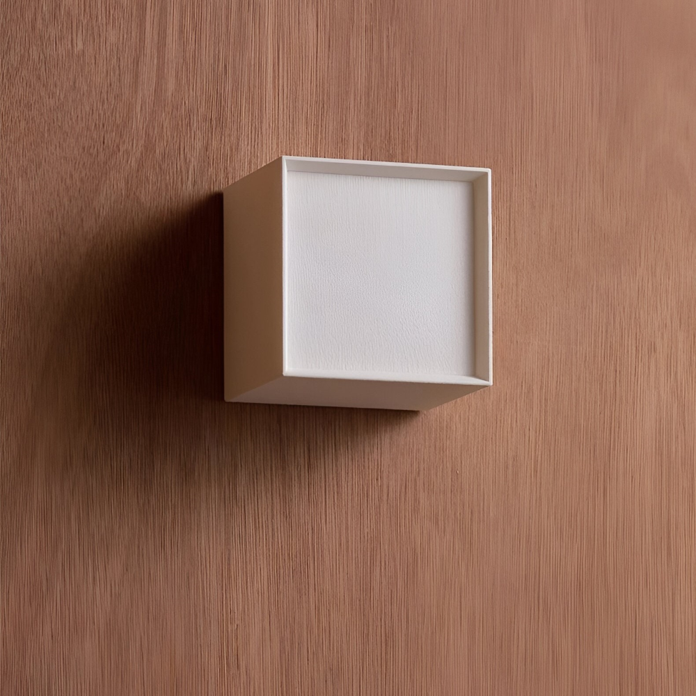 Nordisk japansk tygvägglampa – Modern minimalistisk LED-belysning